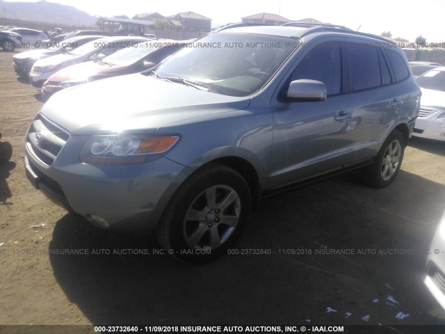 5NMSH13E07H096348 - 2007 HYUNDAI SANTA FE SE/LIMITED GRAY photo 2