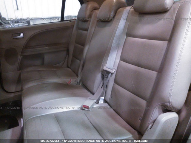 1FMDK05166GA05096 - 2006 FORD FREESTYLE SEL TAN photo 8