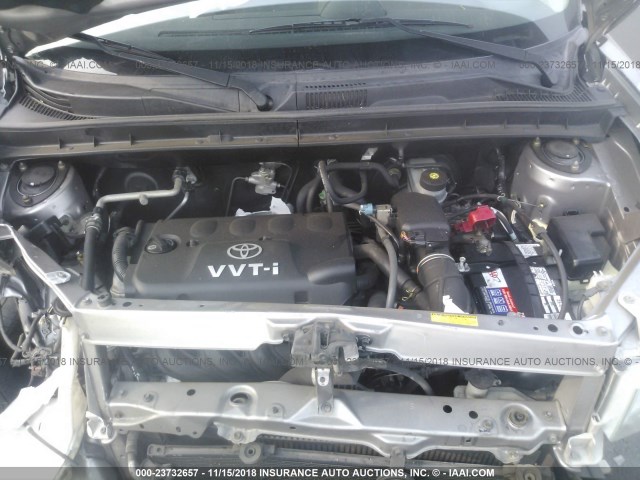 JTLKT324154019663 - 2005 TOYOTA SCION XB Boz foto 10