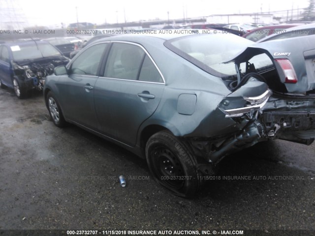 4T4BF3EK9AR036994 - 2010 TOYOTA CAMRY SE/LE/XLE TEAL photo 3