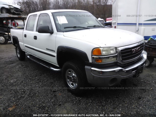 1GTHK23U96F143185 - 2006 GMC SIERRA WHITE photo 1