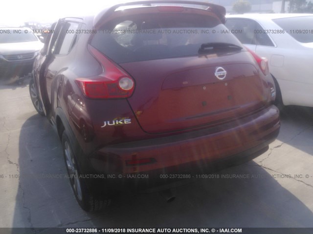 JN8AF5MR0DT200331 - 2013 NISSAN JUKE S/SV/SL RED photo 3