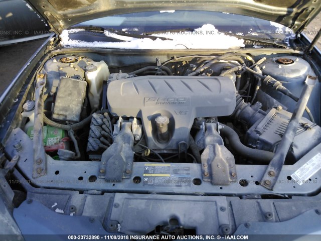 2G2WP552861105688 - 2006 PONTIAC GRAND PRIX BLUE photo 10