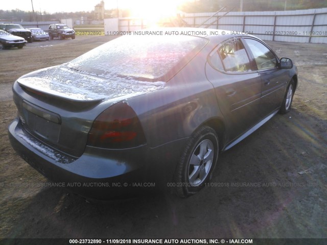 2G2WP552861105688 - 2006 PONTIAC GRAND PRIX BLUE photo 4