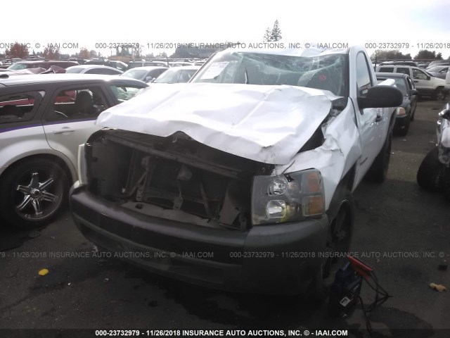 1GCEC14X08Z107891 - 2008 CHEVROLET SILVERADO C1500 WHITE photo 6