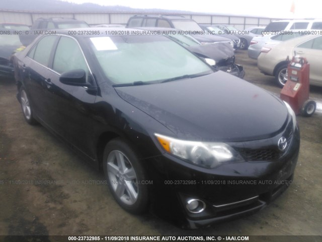 4T1BF1FKXEU312327 - 2014 TOYOTA CAMRY L/SE/LE/XLE შავი ფოტო 1