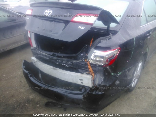 4T1BF1FKXEU312327 - 2014 TOYOTA CAMRY L/SE/LE/XLE შავი ფოტო 6