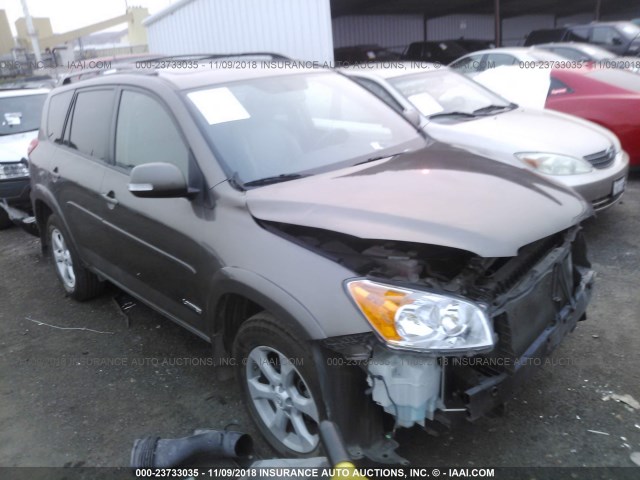 2T3DK4DV5CW085085 - 2012 TOYOTA RAV4 LIMITED GRAY photo 1