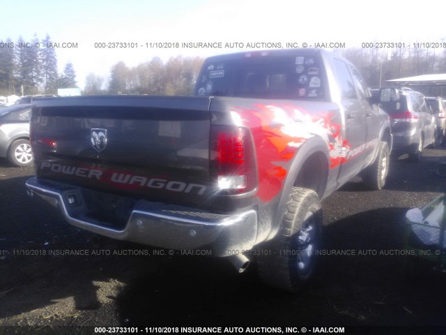 3C6TR5EJ4GG103095 - 2016 RAM 2500 POWERWAGON GRAY photo 4