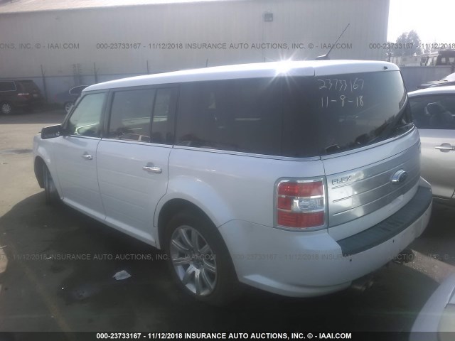 2FMDK53CX9BA68893 - 2009 FORD FLEX LIMITED WHITE photo 3