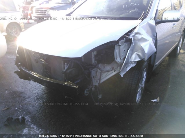 JN8AS5MV0DW112872 - 2013 NISSAN ROGUE S/SV SILVER photo 6