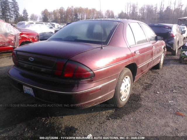 2G1WL52J0Y1196101 - 2000 CHEVROLET LUMINA MAROON photo 4