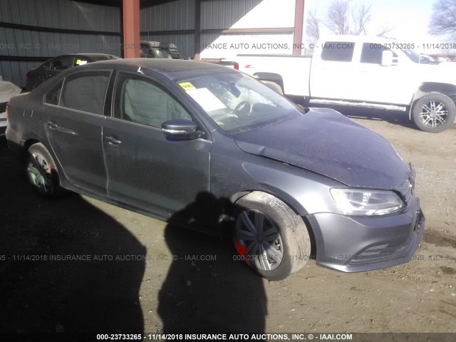 3VWLA7AJ2FM289556 - 2015 VOLKSWAGEN JETTA TDI GRAY photo 1