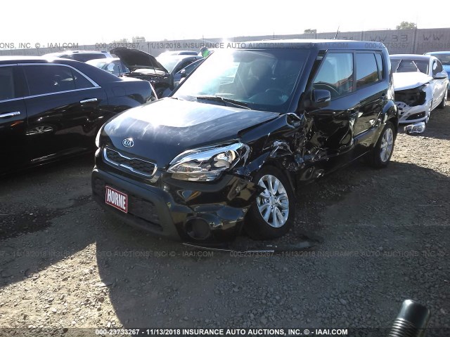 KNDJT2A65C7748426 - 2012 KIA SOUL +/!/SPORT BLACK photo 2