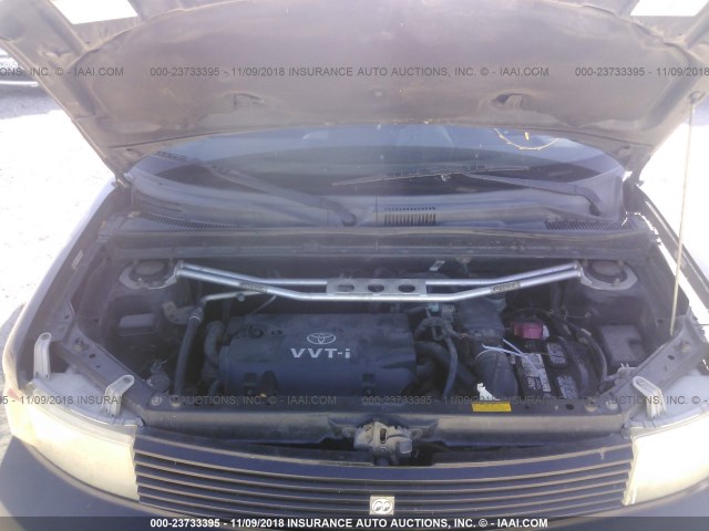 JTLKT324540134790 - 2004 TOYOTA SCION XB Қара фото 10