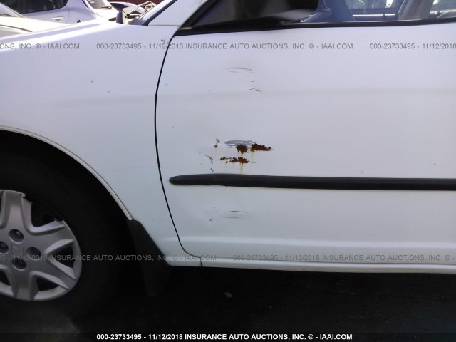 1HGES16385L020544 - 2005 HONDA CIVIC DX VP Ağ foto 6