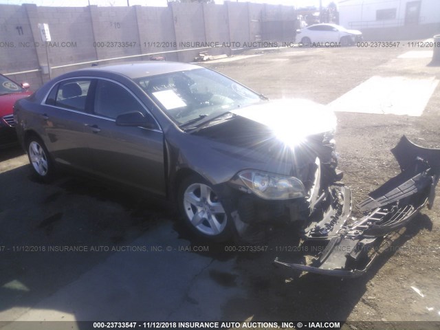 1G1ZB5E06CF100671 - 2012 CHEVROLET MALIBU LS 灰色 照片 1