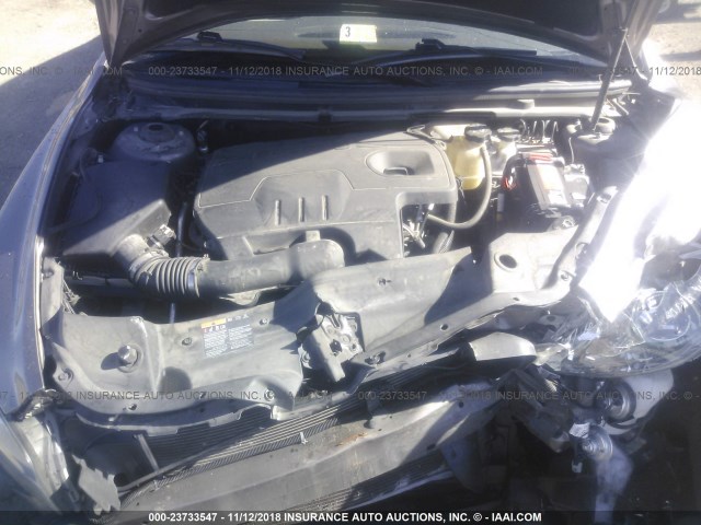 1G1ZB5E06CF100671 - 2012 CHEVROLET MALIBU LS 灰色 照片 10