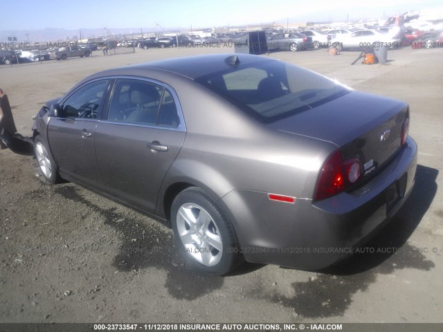 1G1ZB5E06CF100671 - 2012 CHEVROLET MALIBU LS 灰色 照片 3
