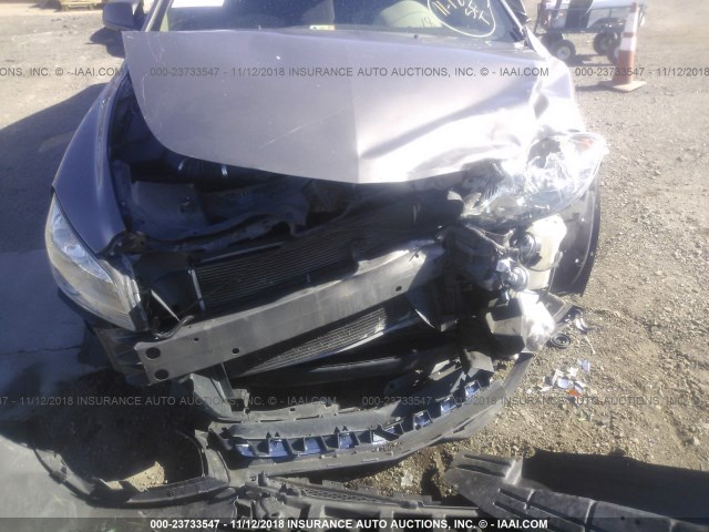 1G1ZB5E06CF100671 - 2012 CHEVROLET MALIBU LS 灰色 照片 6