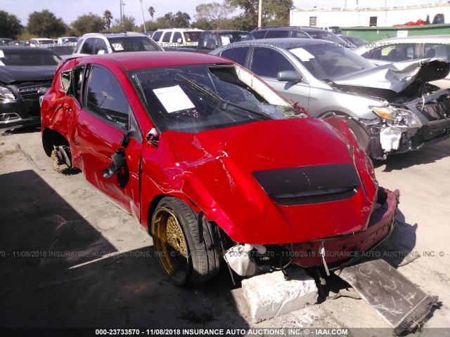 JM1BL1H3XA1253858 - 2010 MAZDA SPEED 3 RED photo 1