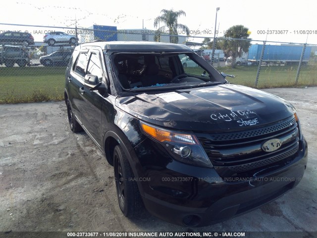 1FM5K8AR1FGC66540 - 2015 FORD EXPLORER POLICE INTERCEPTOR BLACK photo 6