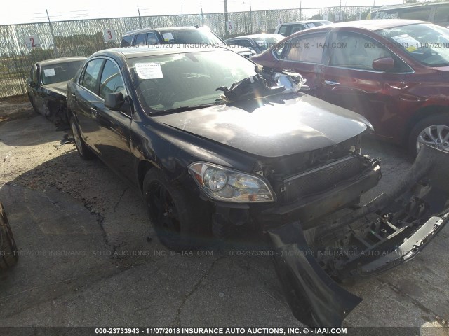 1G1ZG57N394185922 - 2009 CHEVROLET MALIBU LS 黑色 照片 1