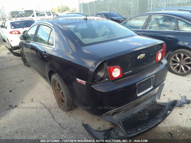 1G1ZG57N394185922 - 2009 CHEVROLET MALIBU LS 黑色 照片 3
