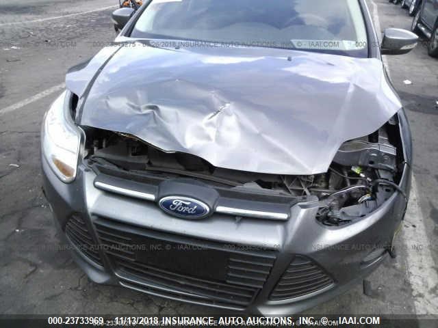 1FADP3F25EL387535 - 2014 FORD FOCUS SE GRAY photo 6