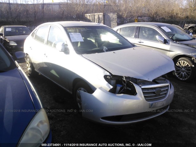 KMHDU46D49U626675 - 2009 HYUNDAI ELANTRA GLS/SE SILVER photo 1