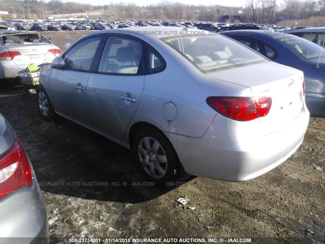 KMHDU46D49U626675 - 2009 HYUNDAI ELANTRA GLS/SE SILVER photo 3