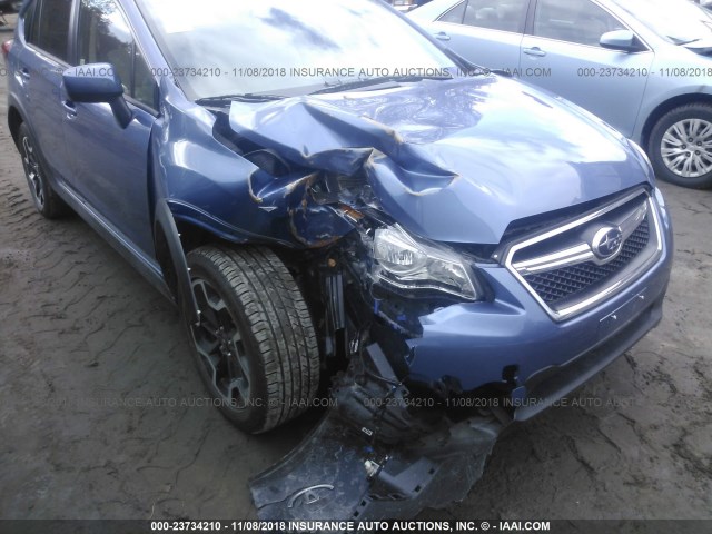 JF2GPABC0H8272375 - 2017 SUBARU CROSSTREK PREMIUM ლურჯი ფოტო 6