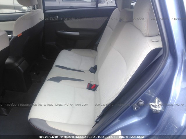 JF2GPABC0H8272375 - 2017 SUBARU CROSSTREK PREMIUM ლურჯი ფოტო 8