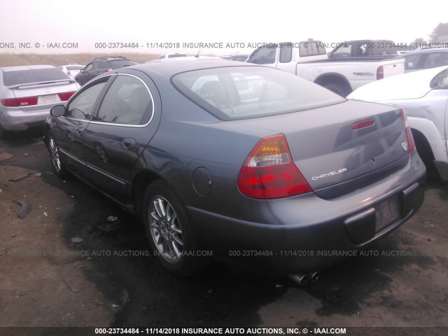 2C3AE66G92H175976 - 2002 CHRYSLER 300M GRAY photo 3