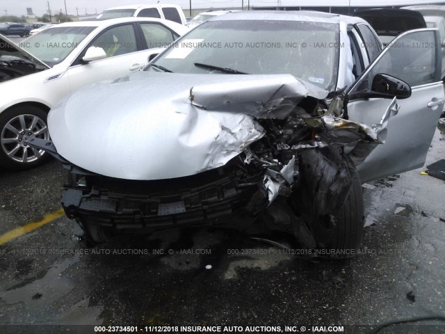 4T1BF1FK2HU286097 - 2017 TOYOTA CAMRY LE/XLE/SE/XSE SILVER photo 6