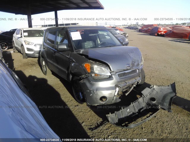 KNDJT2A23B7209556 - 2011 KIA SOUL +/!/SPORT GRAY photo 1