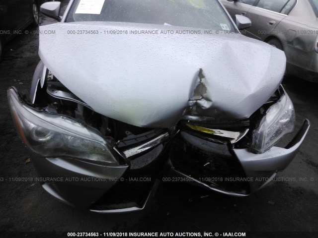 4T1BF1FK9HU335991 - 2017 TOYOTA CAMRY LE/XLE/SE/XSE SILVER photo 6