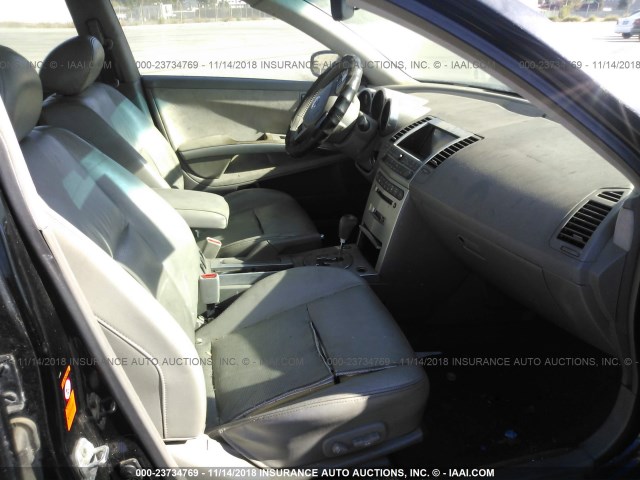 1N4BA41E56C824757 - 2006 NISSAN MAXIMA SE/SL BLACK photo 5