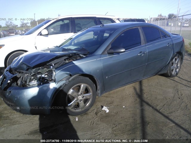 1G2ZH578964246012 - 2006 PONTIAC G6 GT Light Blue photo 2