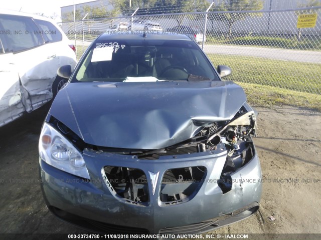 1G2ZH578964246012 - 2006 PONTIAC G6 GT Light Blue photo 6