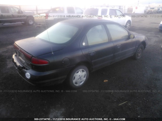 1MEFM6536YK613226 - 2000 MERCURY MYSTIQUE GS/SPORT BLACK photo 4