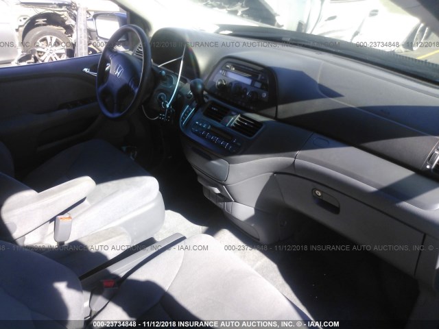 5FNRL38457B105121 - 2007 HONDA ODYSSEY EX Mavi foto 5