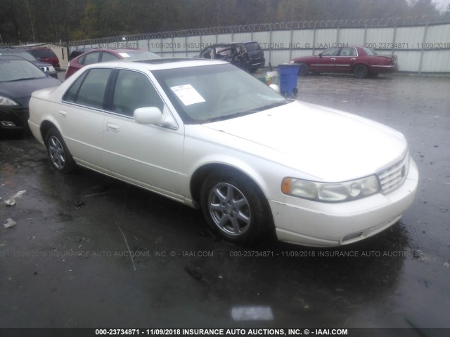 1G6KY5496XU922530 - 1999 CADILLAC SEVILLE STS WHITE photo 1