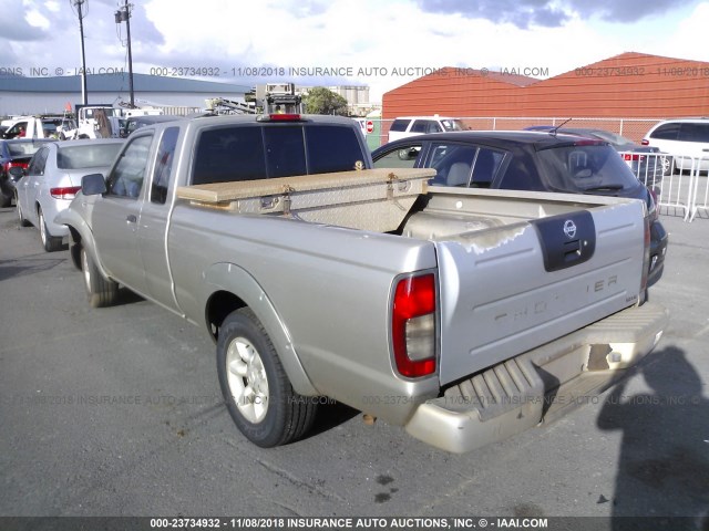 1N6DD26TX3C433411 - 2003 NISSAN FRONTIER KING CAB XE SILVER photo 3