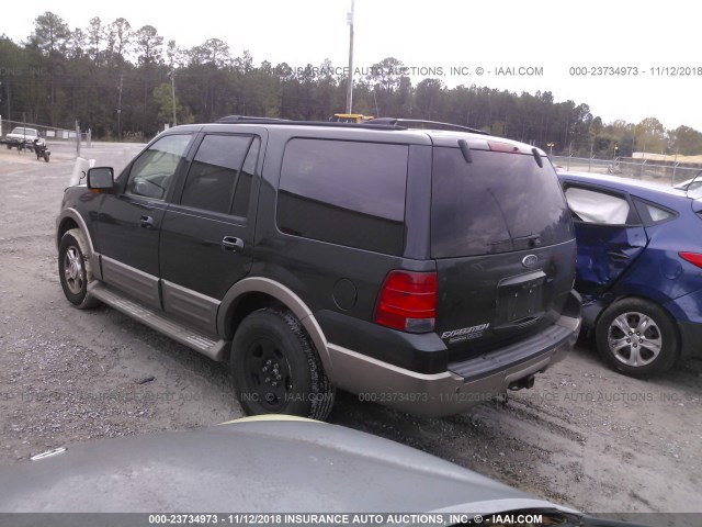 1FMRU17W84LA09492 - 2004 FORD EXPEDITION EDDIE BAUER GREEN photo 3