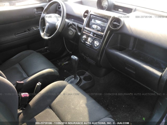 JTLKT324464040542 - 2006 TOYOTA SCION XB ბურგუნდია ფოტო 5