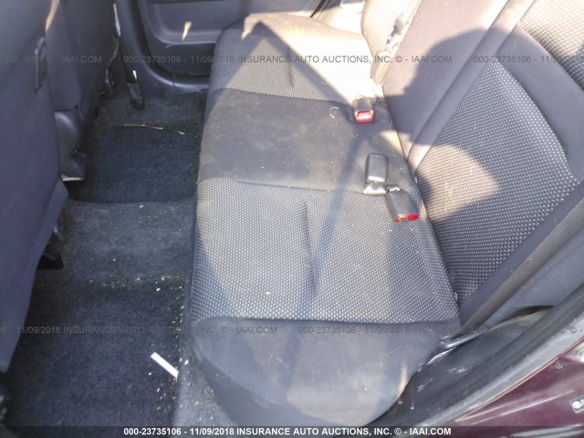 JTLKT324464040542 - 2006 TOYOTA SCION XB ბურგუნდია ფოტო 8