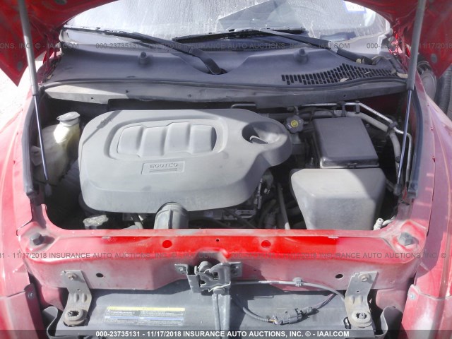 3GNDA33P98S526244 - 2008 CHEVROLET HHR LT RED photo 10