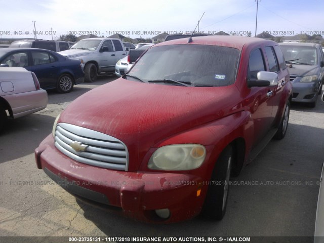 3GNDA33P98S526244 - 2008 CHEVROLET HHR LT RED photo 2