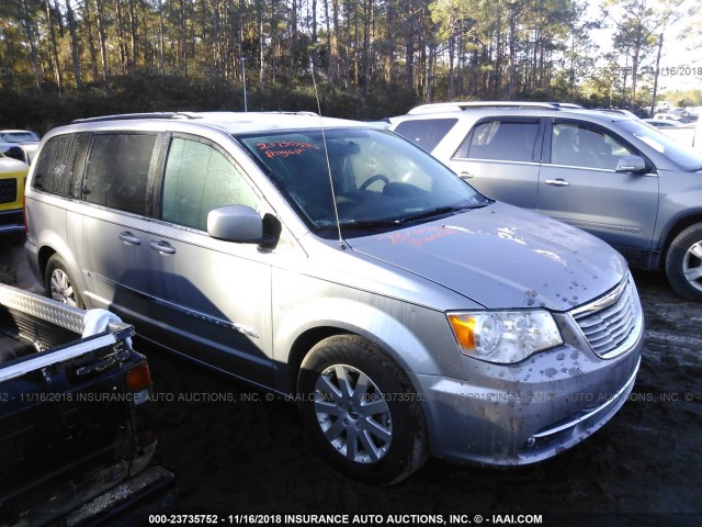 2C4RC1BG7ER395354 - 2014 CHRYSLER TOWN & COUNTRY TOURING SILVER photo 1